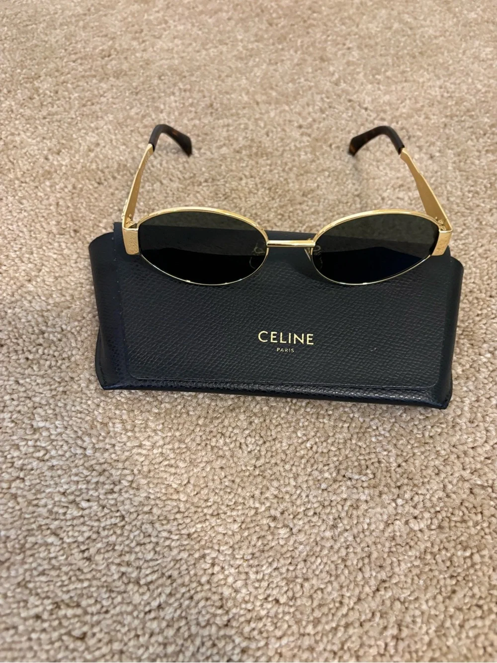 Celine Triomphe Metal Sunglasses